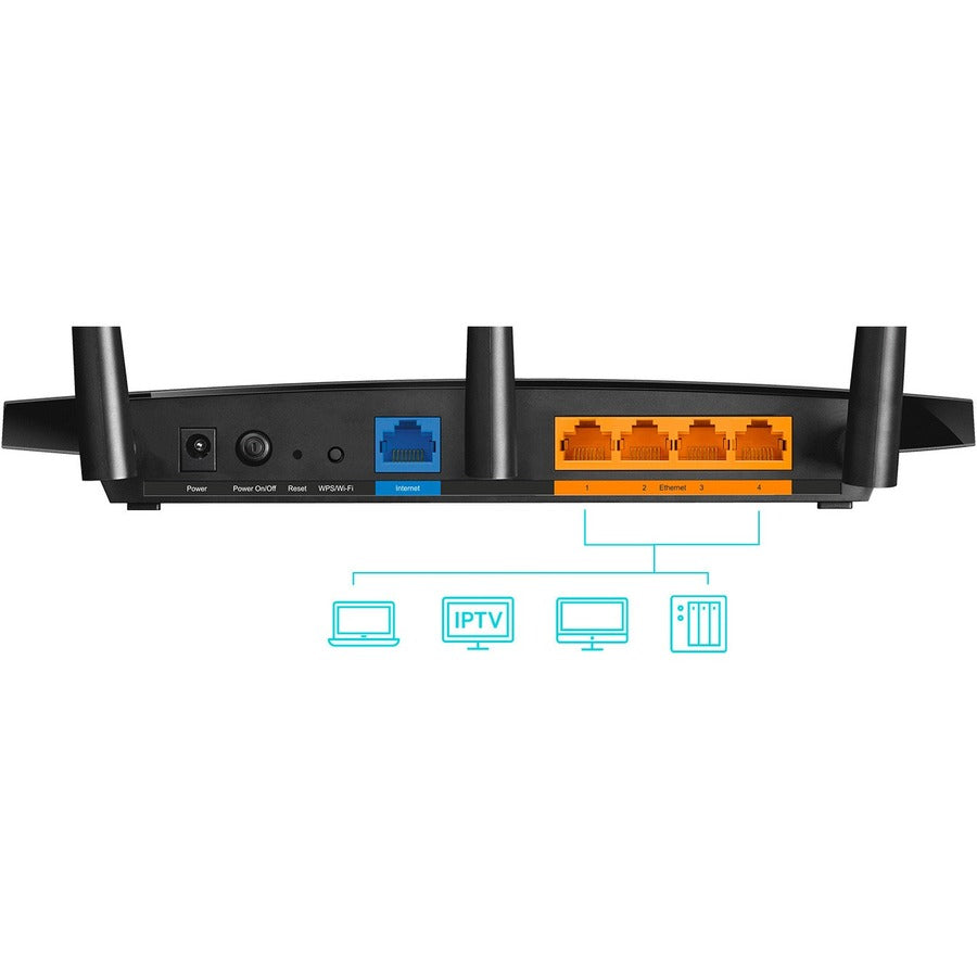 Ethernet Gigabit Router - TP-Link Archer A8 AC1900 MU-MIMO WiFi | TecISoft