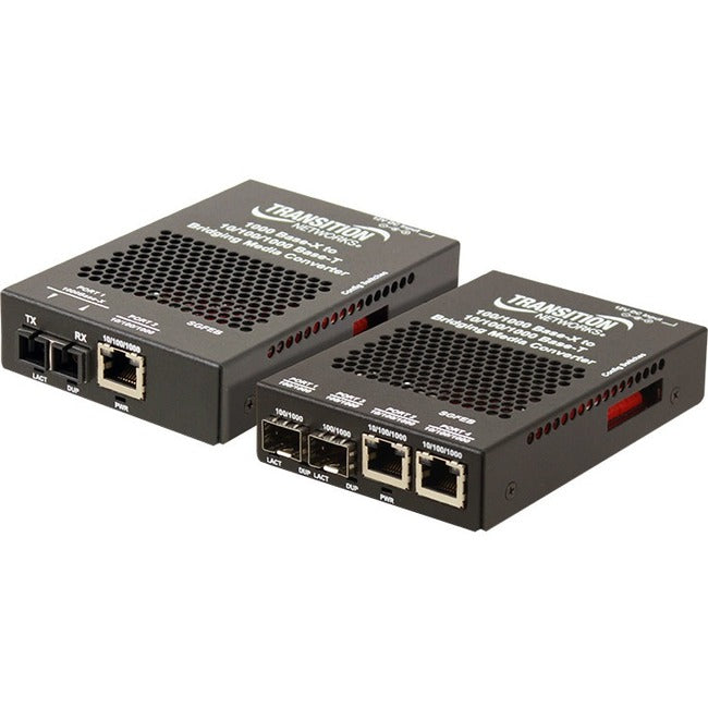 Ethernet Media Converter 10/100/1000Base-T - Transition Networks SGFEB1039-130-NA | TecISoft