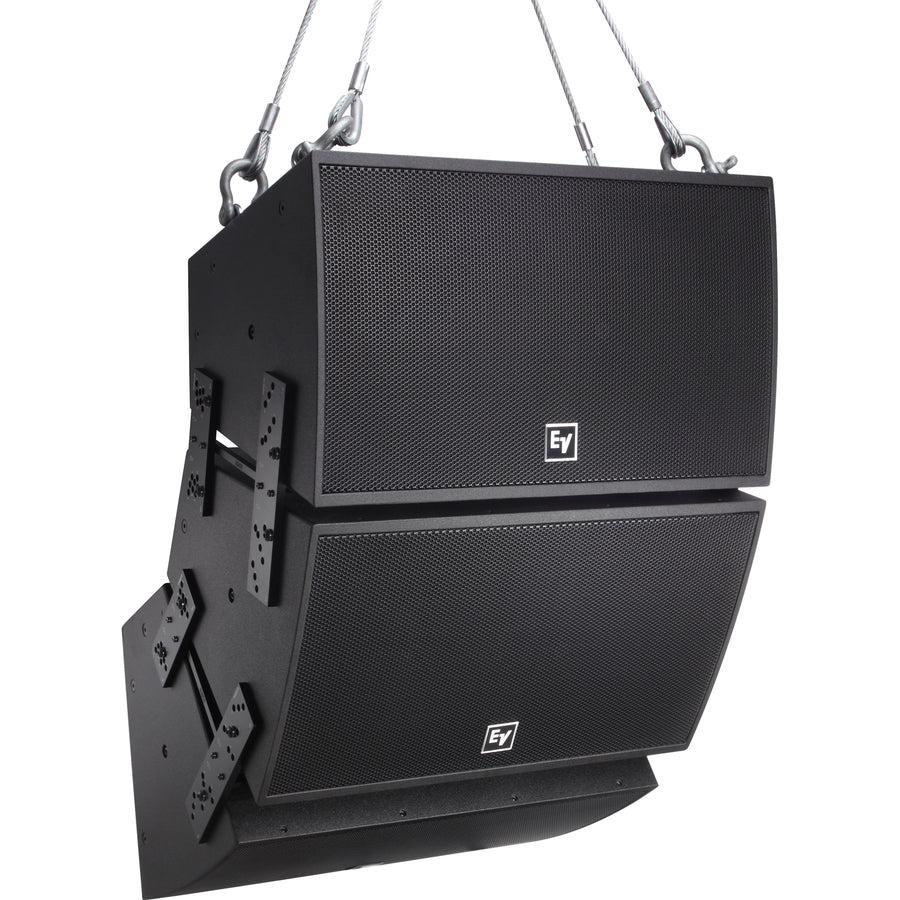 Electro-Voice Premium 2-way Speaker - 600 W RMS - Black Finish EVF-1152D/66-PIB