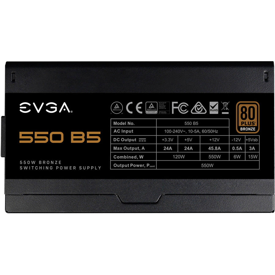 Evga B5 550W Psu Fully Modular,Bronze
