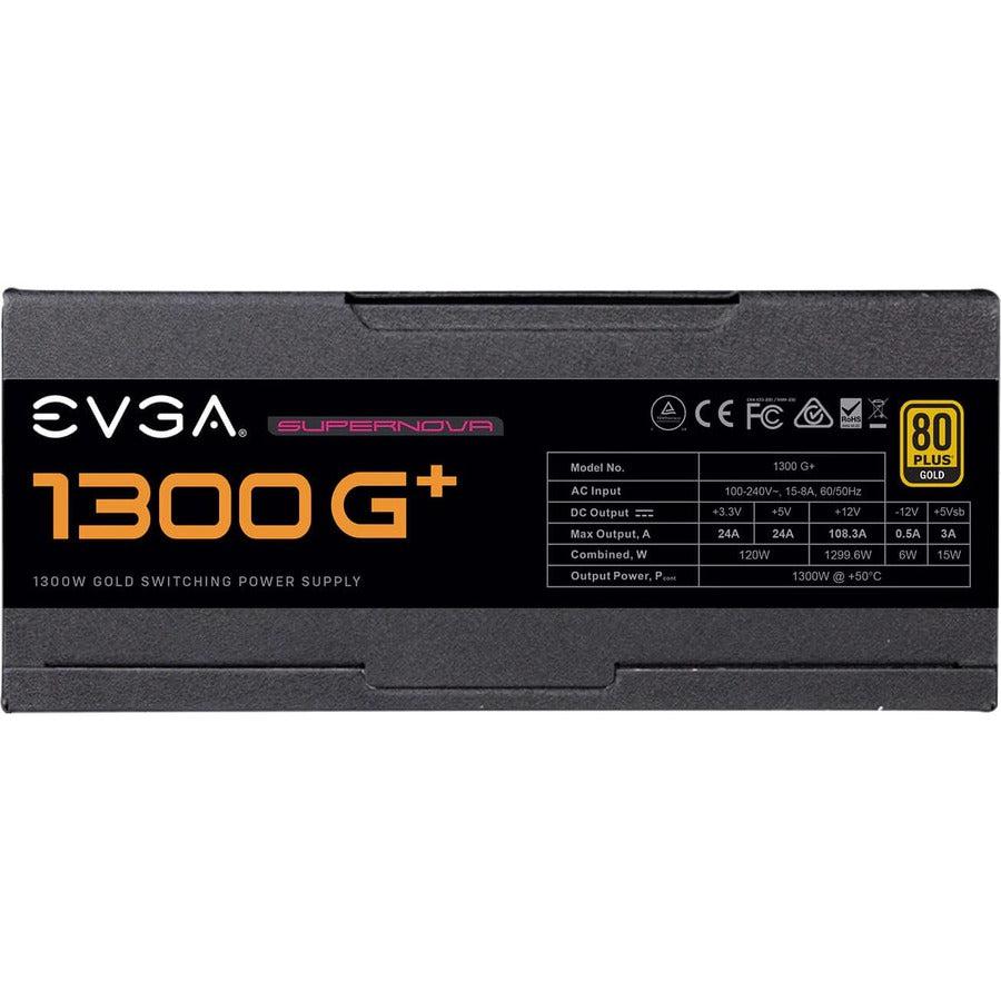 Evga Supernova 1300 G+ 220-Gp-1300-X1 1300W 80+ Gold Fully Modular 10 Year Warranty Power Supply