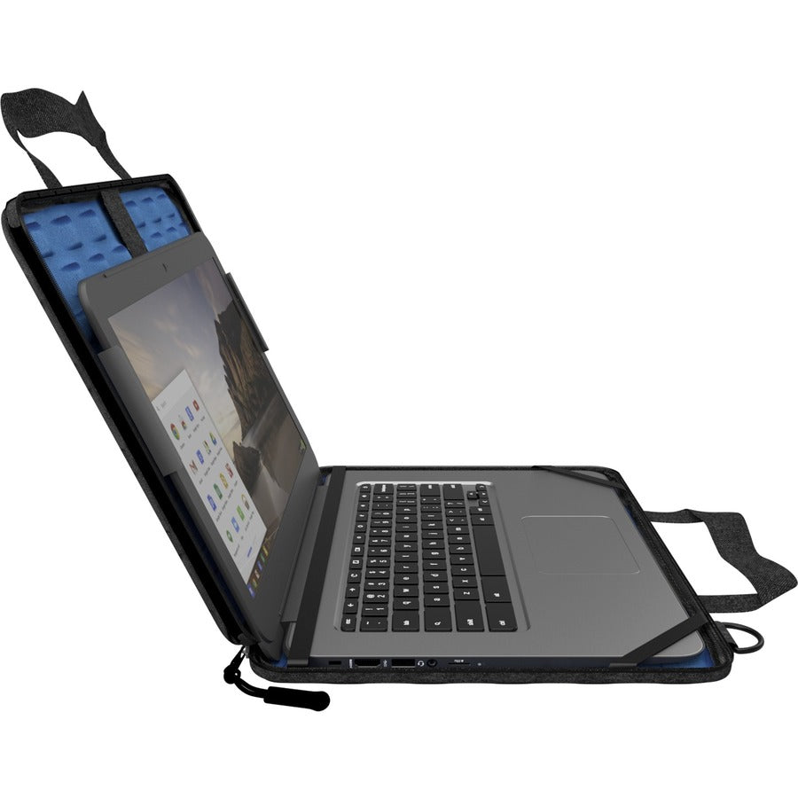 Explorer 4 Work-In Case w/Pocket 14 (Black)" MC-EB4P-14-BLK