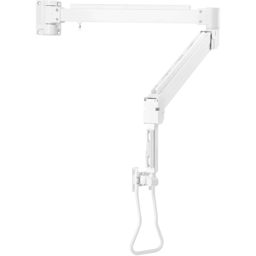 Extended-Reach TV Wall Mount with Antimicrobial Tape - Full-Motion Gas Spring | TecISoft DWMLARM1732AM