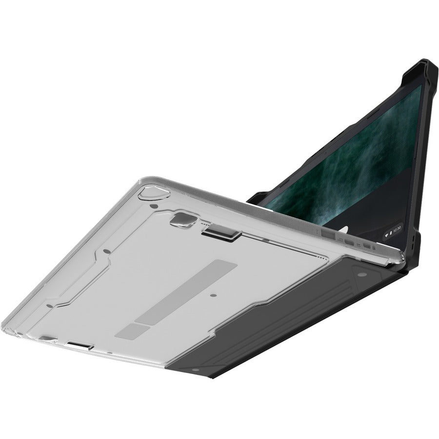 Extreme Shell-L for HP G7/G6 Chromebook Clamshell 14 (Black/Clear)" HP-ESL-G7EE-14-BCLR