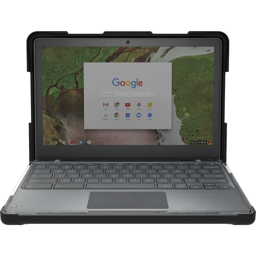 Extreme Shell-S for HP G5 Chromebook Clamshell 14 (Black/Clear)" HP-ESS-G5EE-14-BCLR