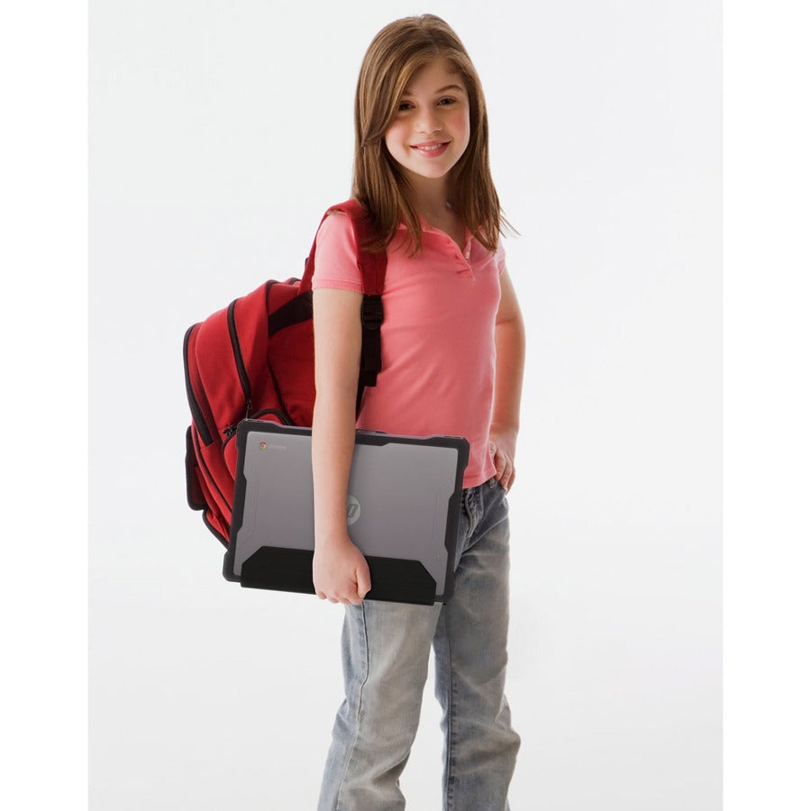 Extreme Shell-S for HP G6/G7 Chromebook Clamshell 14 (Black/Clear)" HP-ESS-G6EE-14-BCLR