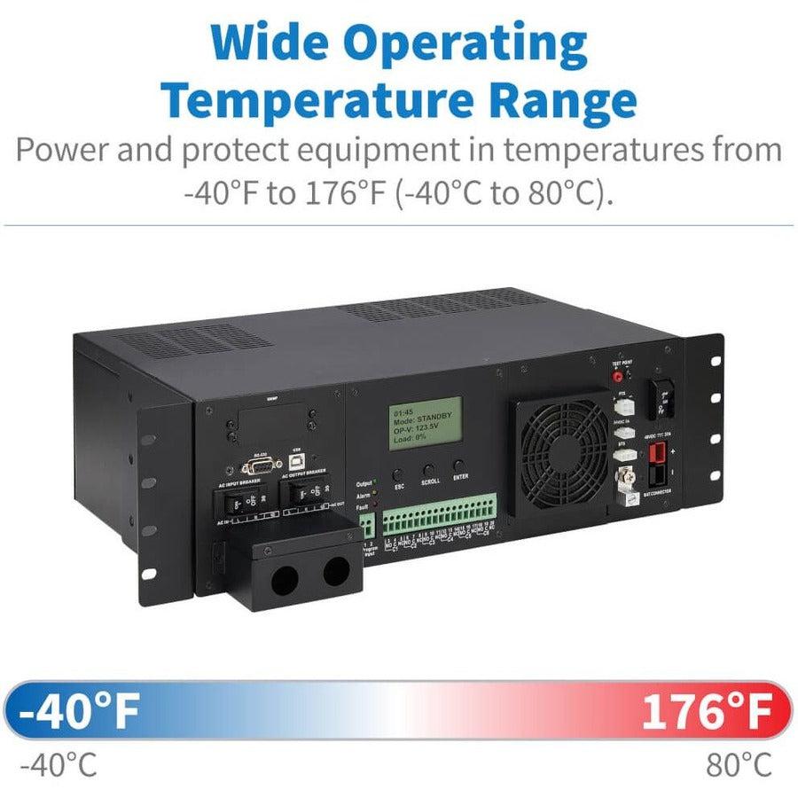 Extreme Temperature UPS System - Industrial Traffic Control Power Supply | Tripp Lite by Eaton SMART1524ET