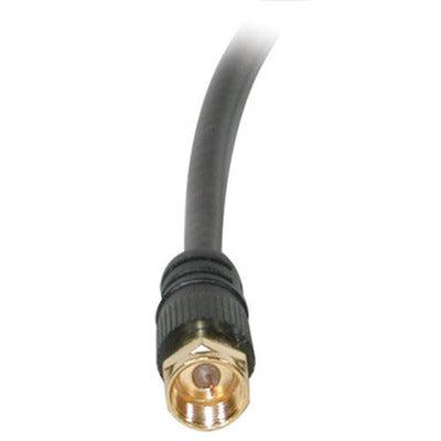 F-Type RG59 Composite Audio/Video Cable - 6ft Premium Home Theater Connection | C2G 27030