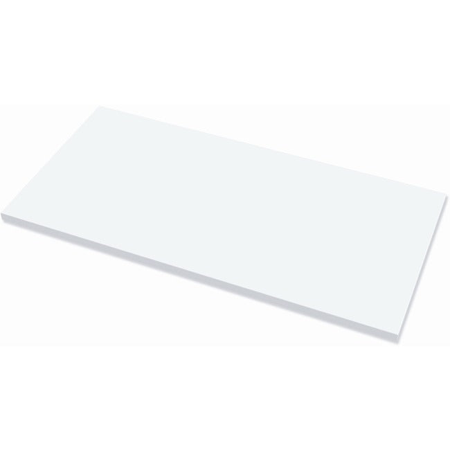 Fellowes High Pressure Laminate Desktop White - 72x30"" 9649301