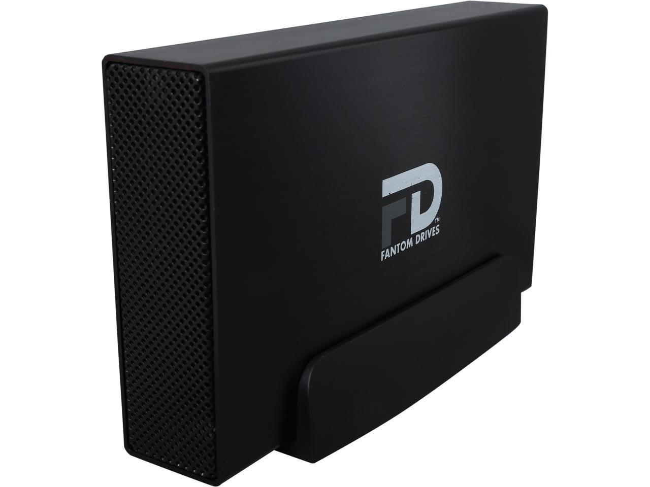 Fantom Drives G-Force3 Pro 3Tb Usb 3.0 Aluminum Desktop External Hard Drive Gf3B3000Up Black