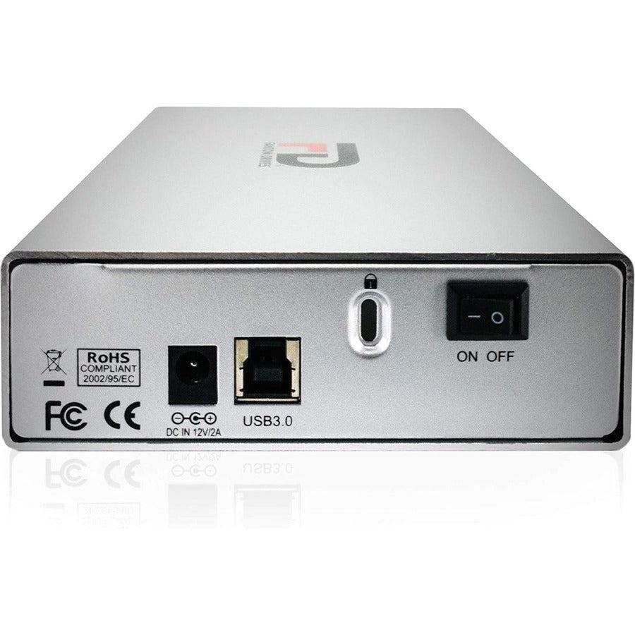 Fantom Drives Gforce 3 Pro 4Tb Usb 3.2 Gen 1 3.5" External Hard Drive Gf3S4000Up Silver