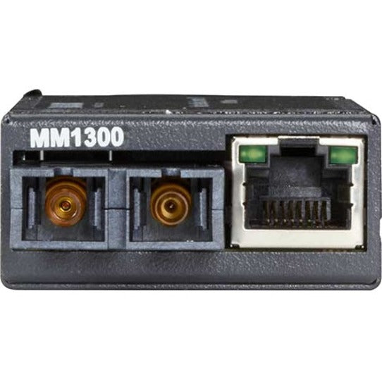 Fast Ethernet Media Converter 10/100 Mbps Copper to Multimode Fiber Black Box LHC013A-R4 | TecISoft