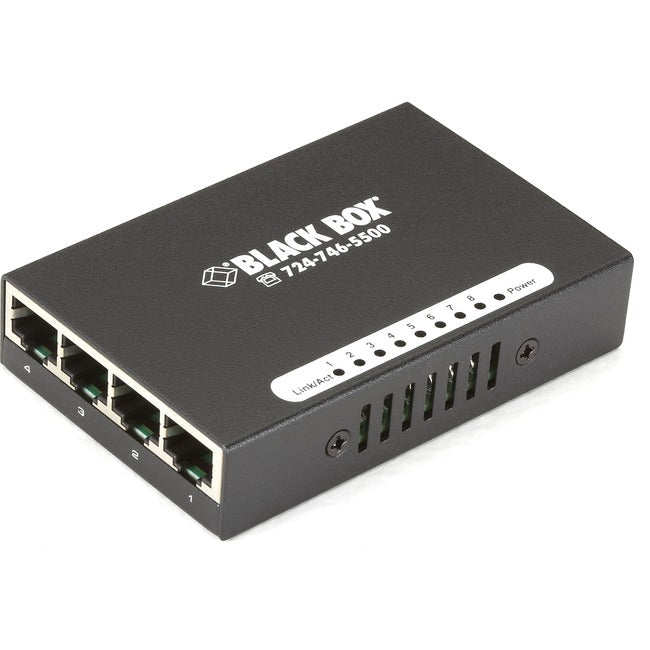 Fast Ethernet Switch 8-Port - USB-Powered Network Switch | TecISoft LBS008A