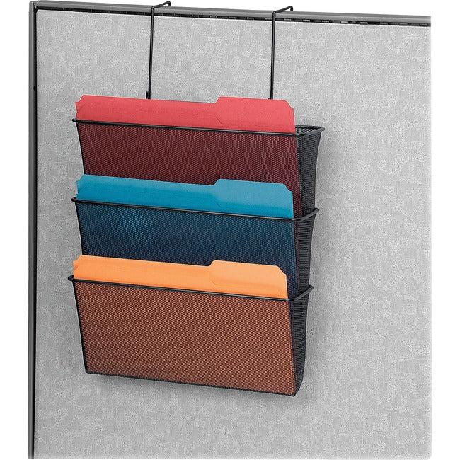 Fellowes Mesh Partition Additions&Trade; Triple File Pocket