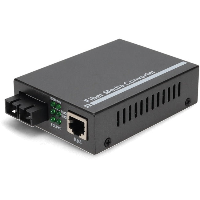 Fiber Ethernet Media Converter - 10/100Base-TX to 100Base-FX SMF 20km | ADDON ADD-FMC-FX-2SC