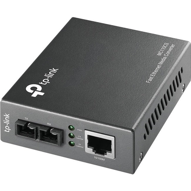 Fiber Ethernet Media Converter MC110CS - Single Mode Network Converter | Tecisoft