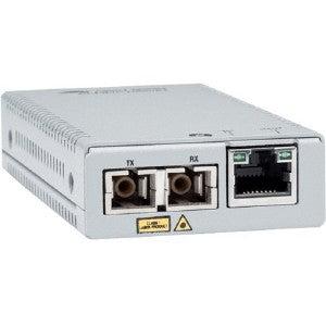 Fiber Media Converter - Allied Telesis Gigabit MMC2000 TAA Compliant | tecisoft.com AT-MMC2000/SC-960