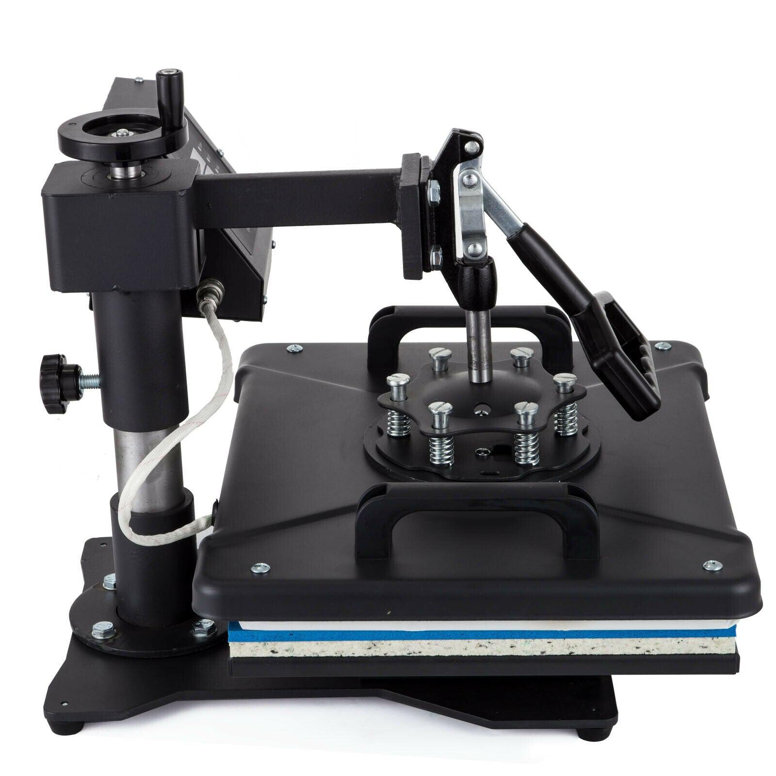 Flawless 8 In 1 Heat Press Machine For T-Shirts, Mugs, Hat, Plate | Mug Press | T Shirt Maker