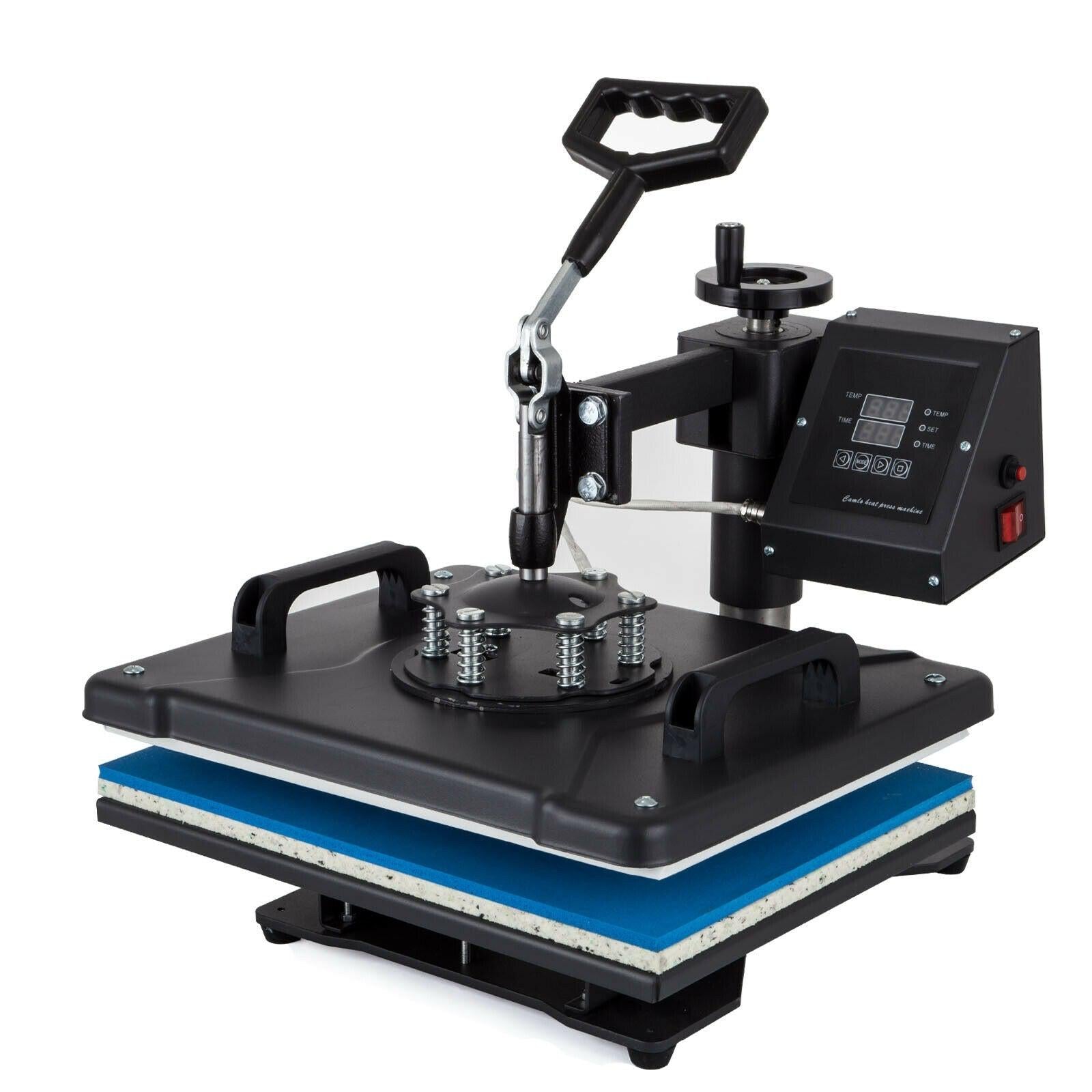 Flawless 8 In 1 Heat Press Machine For T-Shirts, Mugs, Hat, Plate | Mug Press | T Shirt Maker