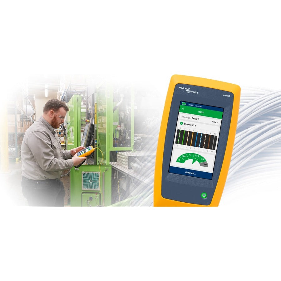 Fluke Networks LinkIQ Cable + Network Tester LIQ-100