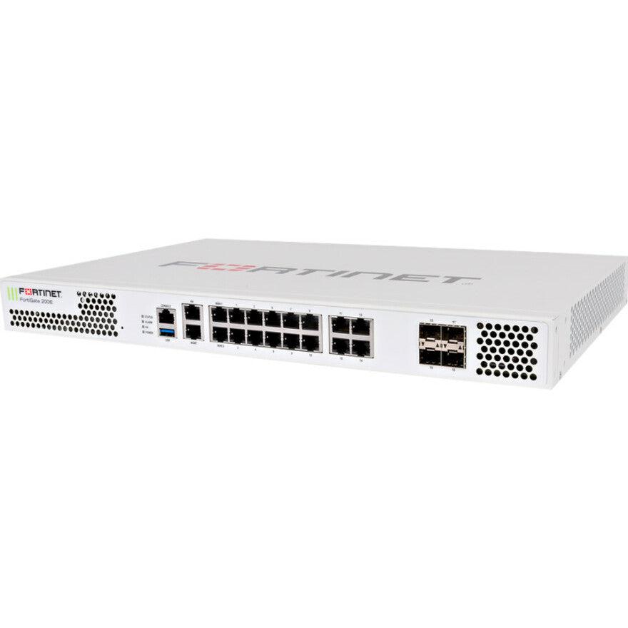 Fortinet 18 X Ge Rj45 (Including 2 X Wan Ports, 1 X Mgmt Port, 1 X Ha Port, 14 X Switch Ports), 4 Fg-200E-Lenc