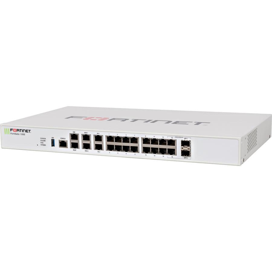 Fortinet 20 X Ge Rj45 Ports (Including 2 X Wan Ports, 1 X Dmz Port, 1 X Mgmt Port, 2 X Ha Ports, Fg-100E-Lenc