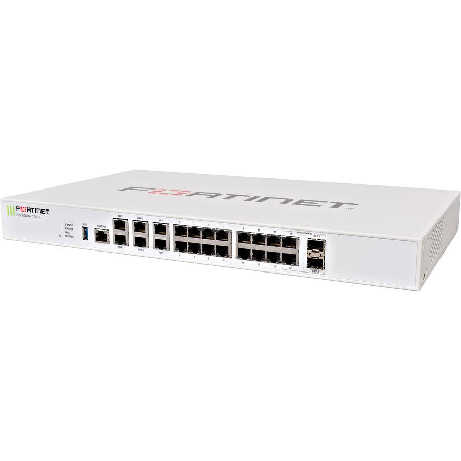 Fortinet 20 X Ge Rj45 Ports (Including 2 X Wan Ports, 1 X Dmz Port, 1 X Mgmt Port, 2 X Ha Ports, Fg-101E-Lenc
