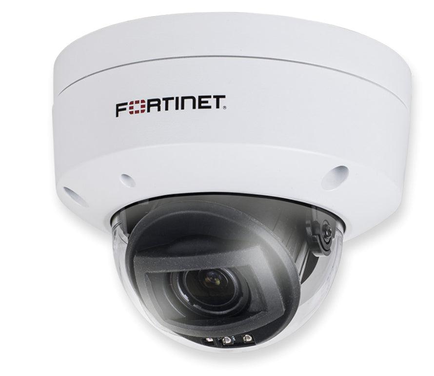 Fortinet 5 Megapixel Fixed Dome Ip Camera, 30M Ir Led, 2.8 - 12Mm Motorized Lens, 1X 10/100 Port