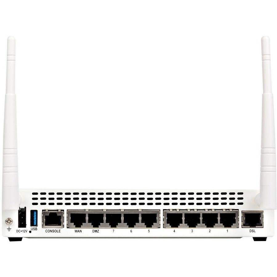 Fortinet 9 X Ge Rj45 Ports (Including 7 X Internal Ports, 1 X Wan Ports, 1 X Dmz Port), Internal Fwf-60E-Dsl-D