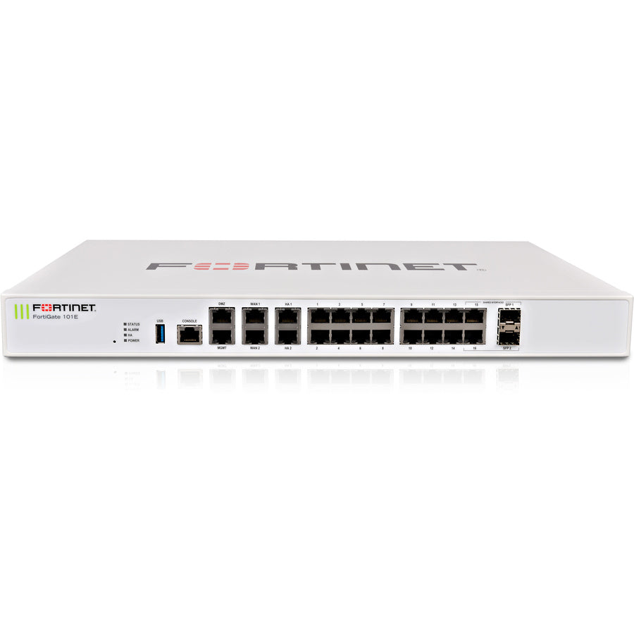 Fortinet FortiGate 101E Network Security/Firewall Appliance FG-101E-USG-BDL