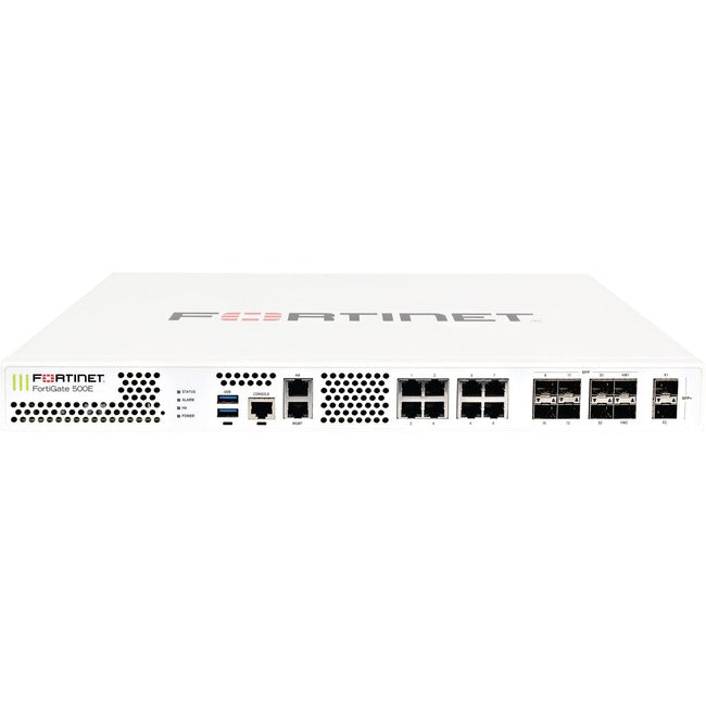 Fortinet FortiGate 500E Network Security/Firewall Appliance FG-500E-BDL-USG