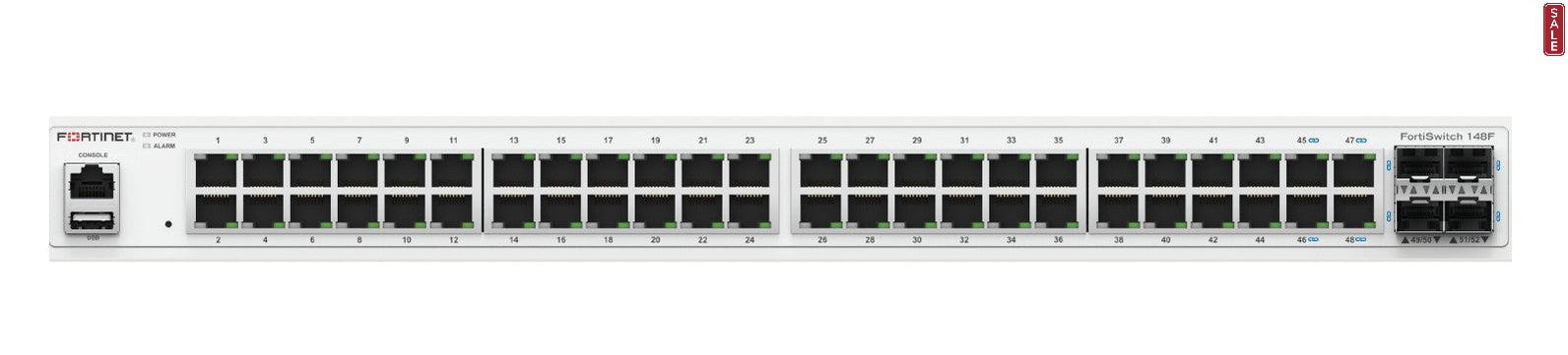 Fortinet FortiSwitch-148F - 48 Port Managed Switch Security Fabric | Firewalls.com FS-148F