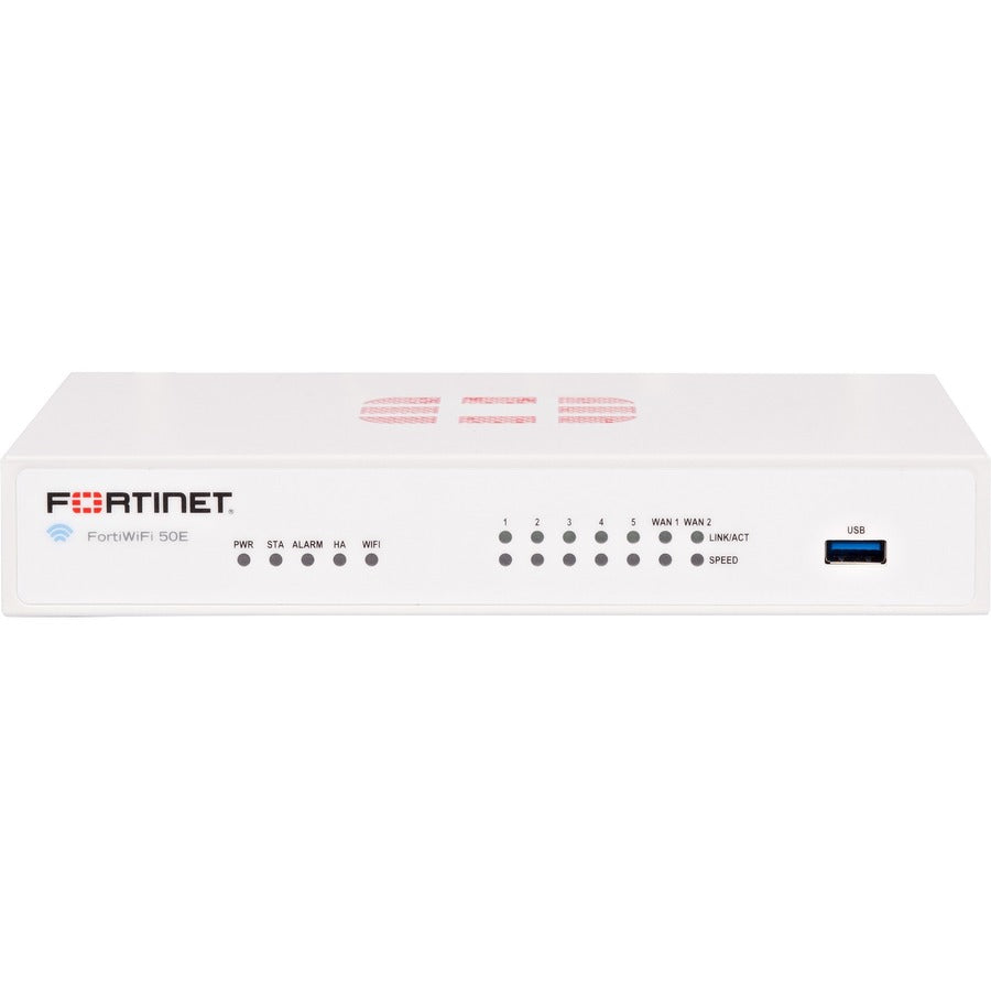 Fortinet FortiWifi FWF-50E Network Security/Firewall Appliance FWF-50E-J-BDL-810-12