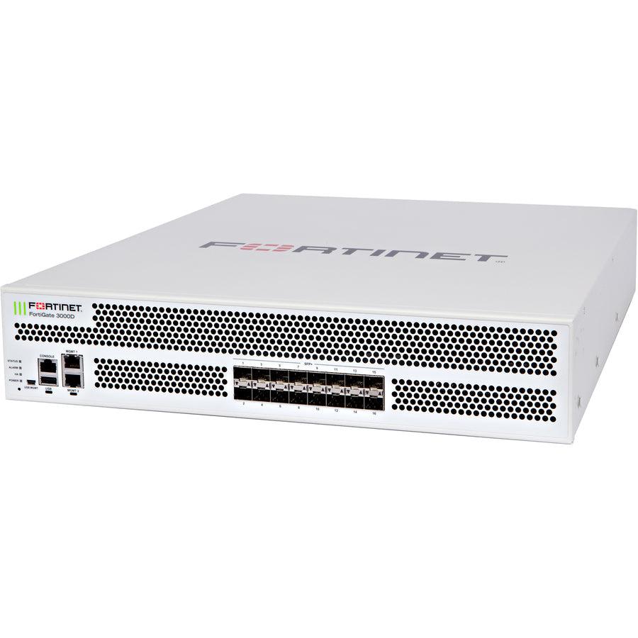 Fortinet Fortigate-3000D Hardware Plus 5 Year 24X7 Forticare And Fortiguard Unified Threat Protection (Utp)