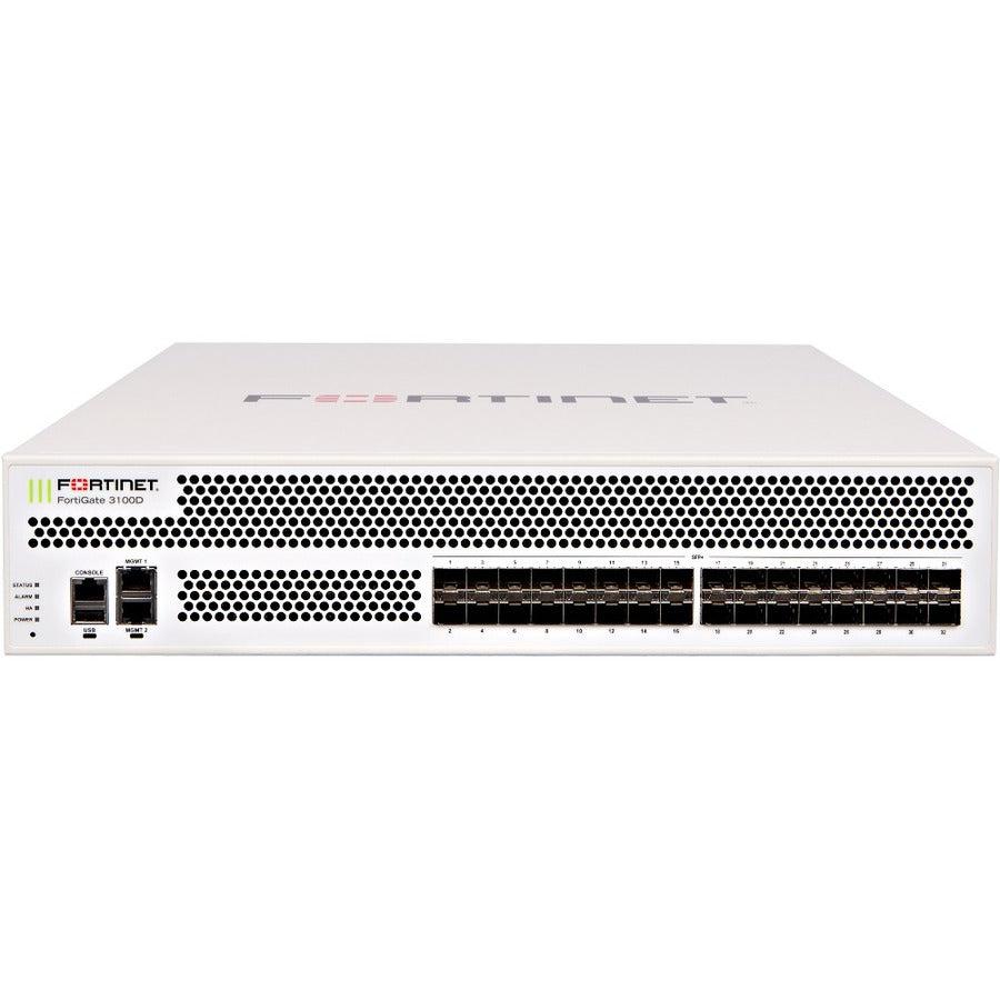 Fortinet Fortigate-3100D Hardware Plus 5 Year 24X7 Forticare And Fortiguard Enterprise Protection