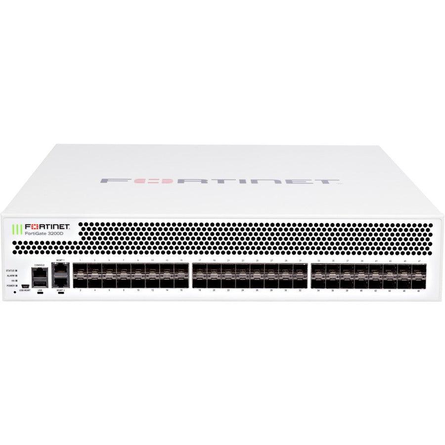 Fortinet Fortigate-3200D Hardware Plus 3 Year 24X7 Forticare And Fortiguard Enterprise Protection