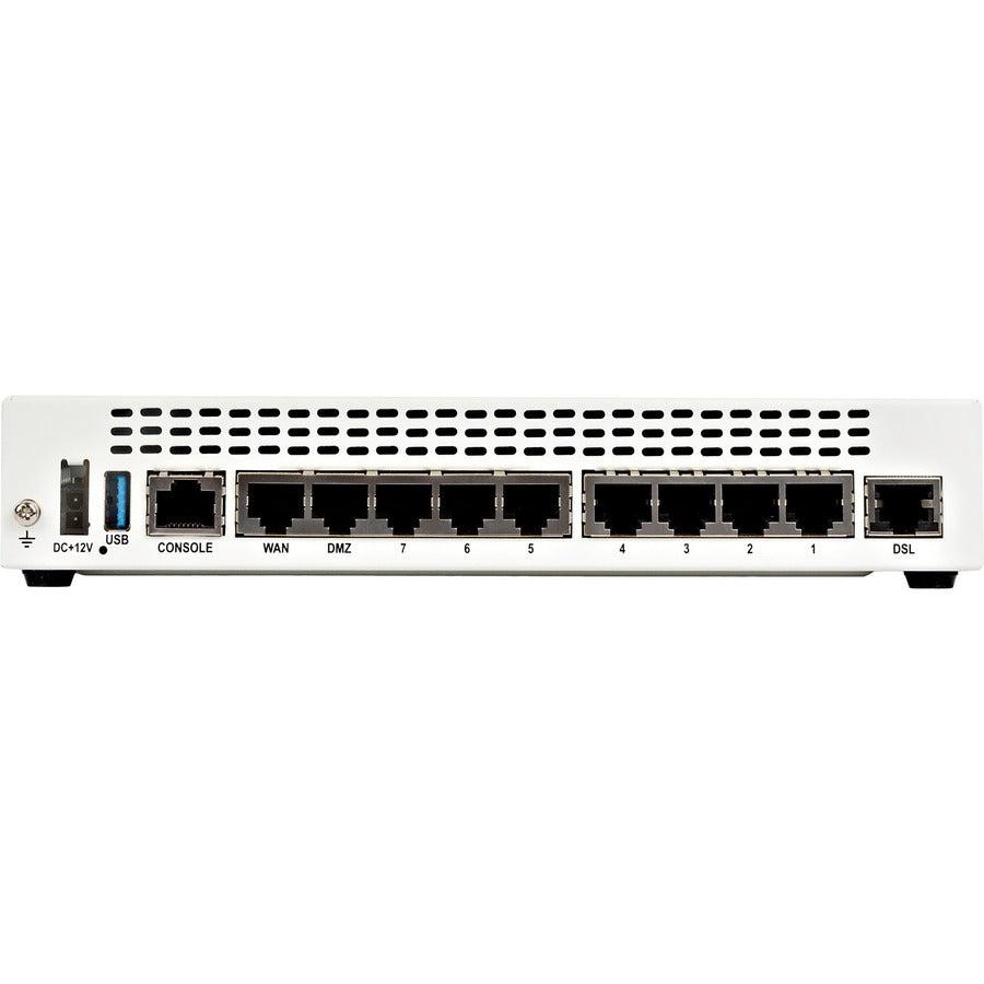 Fortinet Fortigate-60E-Dslj Hardware Plus 1 Year 24X7 Forticare And Fortiguard Enterprise Protection