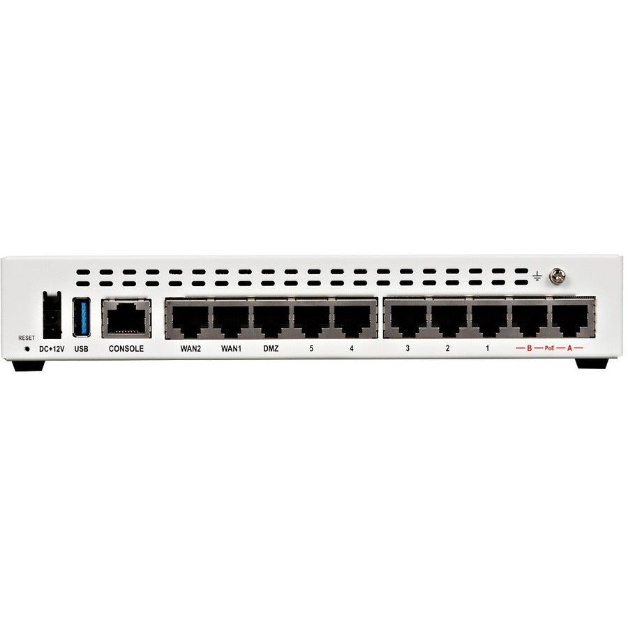 Fortinet Fortigate-60E-Poe Hardware Plus 5 Year 24X7 Forticare And Fortiguard Enterprise Protection