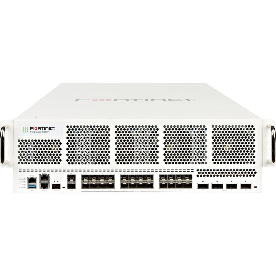 Fortinet Fortigate-6501F-Dc Hardware Plus 5 Year 24X7 Forticare And Fortiguard Unified Threat Protection (Utp)