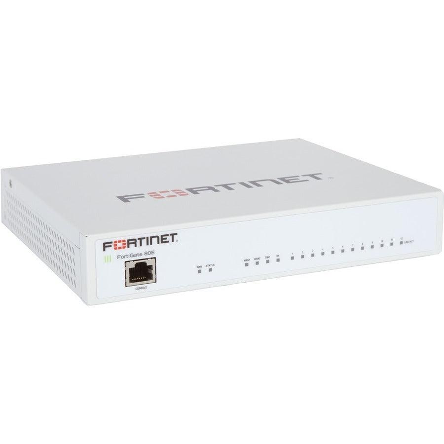Fortinet Fortigate-80E-Poe Hardware Plus 5 Year 24X7 Forticare And Fortiguard Enterprise Protection
