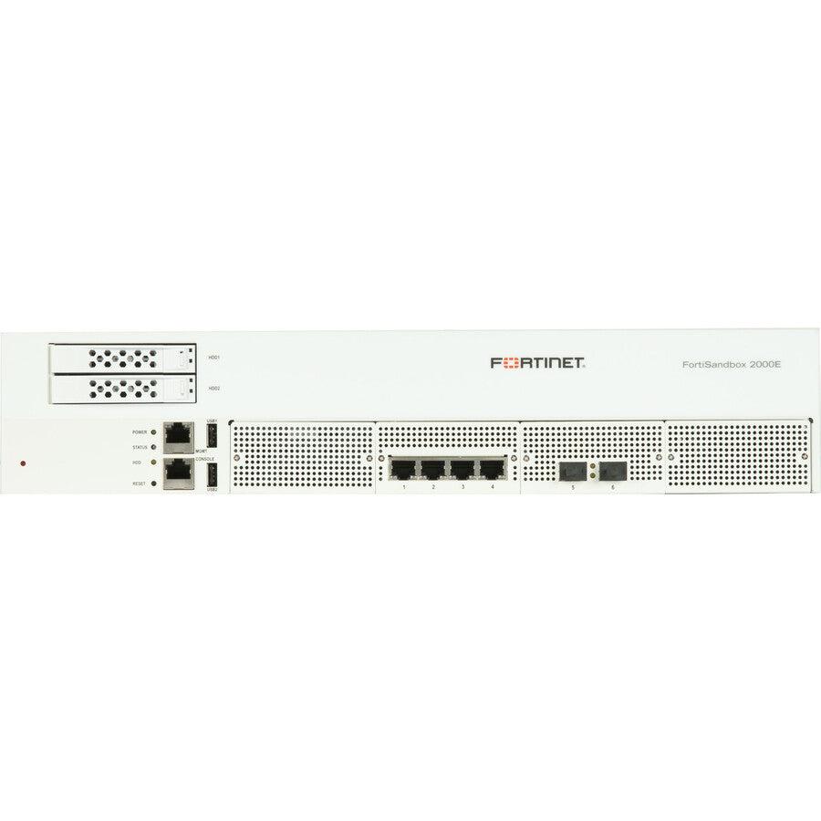Fortinet Fortimail-2000E Hardware Plus 3 Year 24X7 Forticare And Fortiguard Base Bundle