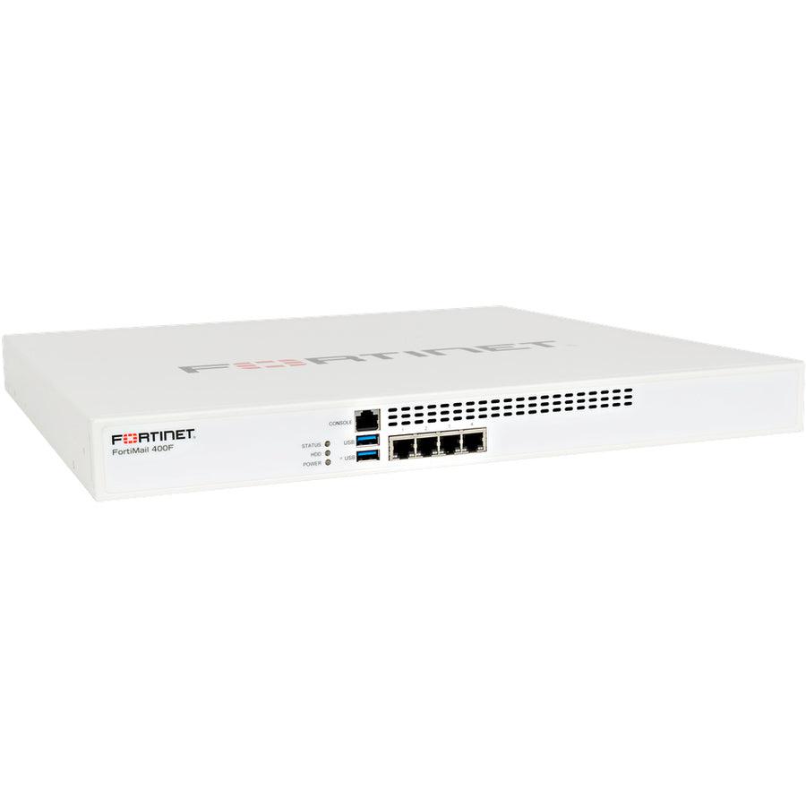 Fortinet Fortimail-400F Hardware Plus 5 Year 24X7 Forticare And Fortiguard Enterprise Atp Bundle