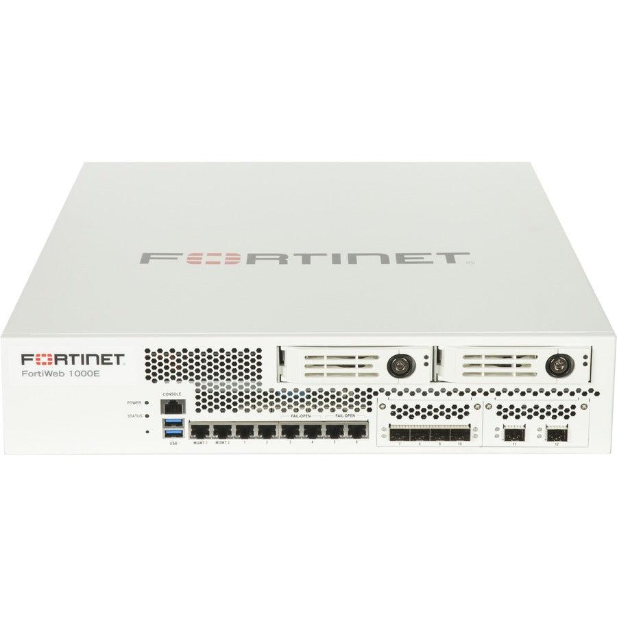Fortinet Fortiweb-1000E Hardware Plus 3 Year 24X7 Forticare And Fortiweb Advanced Bundle