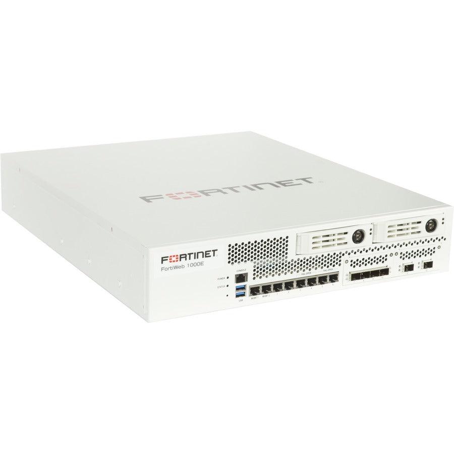 Fortinet Fortiweb-1000E Hardware Plus 3 Year 24X7 Forticare And Fortiweb Advanced Bundle