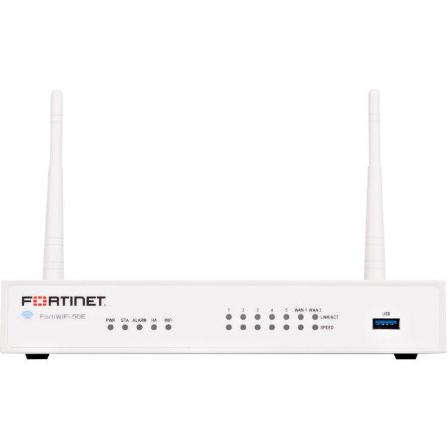 Fortinet FortiWiFi 50E Network Security/Firewall Appliance FWF-50E-BDL-USG