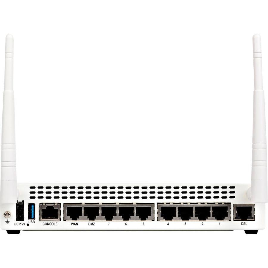 Fortinet Fortiwifi-60E-Dslj Hardware Plus 3 Year 24X7 Forticare And Fortiguard Enterprise Protection