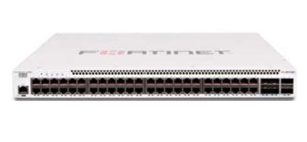 Fortinet Layer 2/3 Fortigate Switch Controller Compatible Switch With 48 X Ge Rj45 Ports, 4 X 10 Ge Sfp+ And 2 X 40 Ge Qsfp+