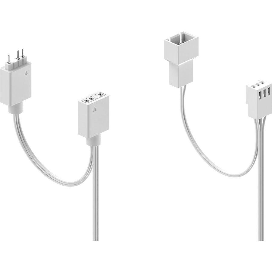 Fractal Design Aspect 12 Fd-F-As1-1208 Rgb 120Mm 1200Rpm White Frame Computer Case Fan