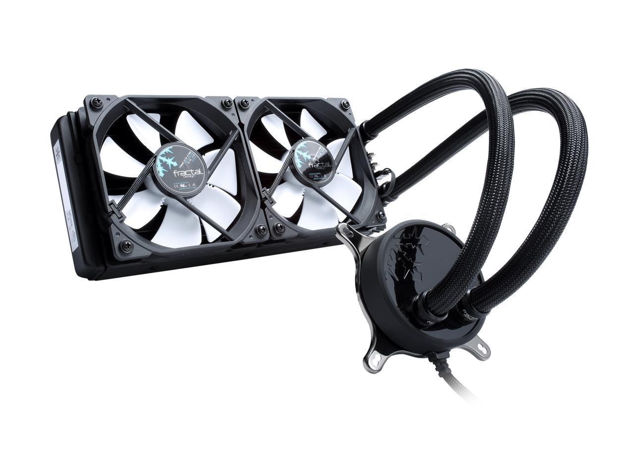 Fractal Design Celsius S24 Fd-Wcu-Celsius-S24-Bk Cpu Liquid Cooler For Intel