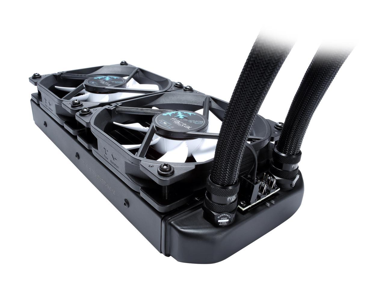 Fractal Design Celsius S24 Fd-Wcu-Celsius-S24-Bk Cpu Liquid Cooler For Intel